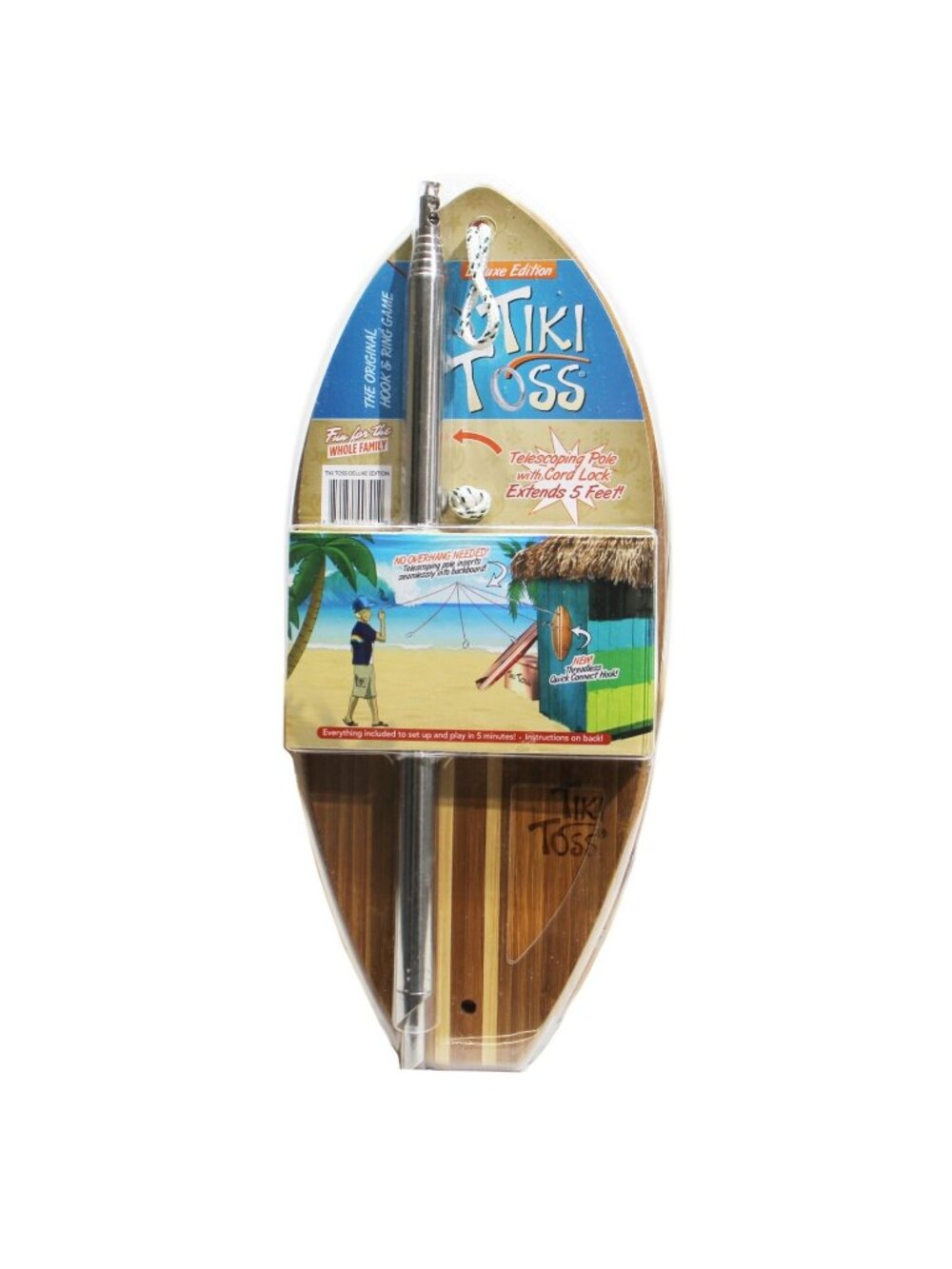 Tiki Toss Hook and Ring Game Deluxe Edition Model 3331